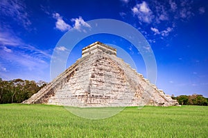 Chichen Itza, Castillo Pyramid, Mexico