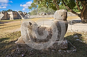 Chichen Itza Chac Mool sculpture Yucatan photo