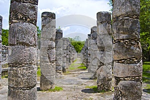 Chichen Itza Colonnade