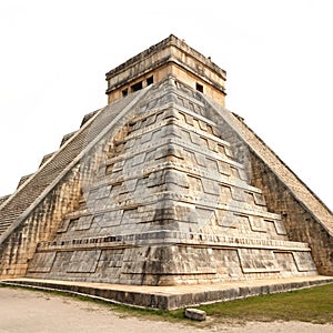 Chichen Itza icon isolated on white background