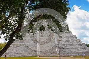 Chichen Itza, a large pre-Columbian city built by the Maya civil