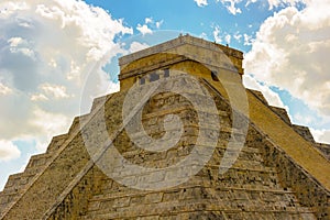 Chichen Itza, a large pre-Columbian city built by the Maya civil