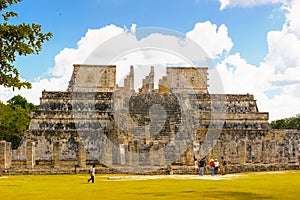 Chichen Itza, a large pre-Columbian city built by the Maya civil