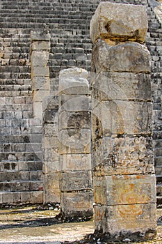 Chichen Itza, a large pre-Columbian city built by the Maya civil