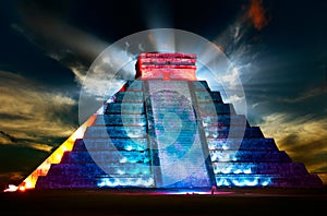 Chichen Itza Mayan Pyramid photo