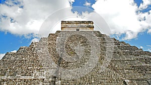 Chichen ITza mayan pyramid in the Yucatan