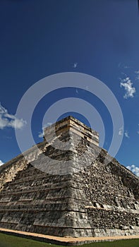 Chichen Itza, mayan pyramid in Yucatan, Mexico. It`s one of the