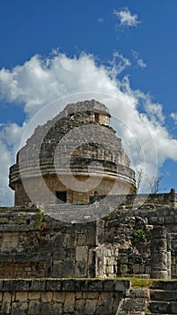 Chichen Itza, mayan pyramid in Yucatan, Mexico. It`s one of the