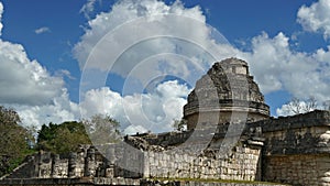 Chichen Itza, mayan pyramid in Yucatan, Mexico. It`s one of the