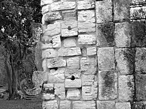 Chichen Itza Mayan Ruins Chac Masks photo