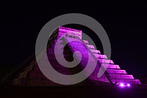 Chichen Itza at Night