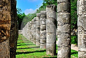 Chichen Itza is one of the main archaeological sites of the Yucatan Peninsula photo