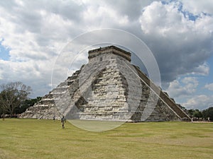 Chichen Itza Pyramid View