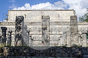 Chichen Itza Ruins, Grupo de la Mil Columnas, Tinum, Yucatan, Mexico