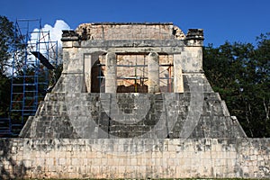 Chichen Itza Ruins, Juego de Pelota, Tinum, Yucatan, Mexico