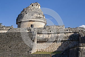 Chichen Itza Ruins, Observatorio de Caracol, Tinum, Yucatan, Mexico