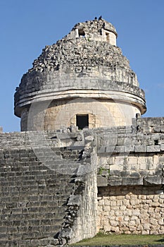Chichen Itza Ruins, Observatorio de Caracol, Tinum, Yucatan, Mexico