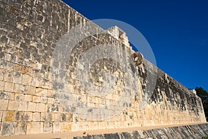 Chichen Itza stone ring Maya ballgame court photo