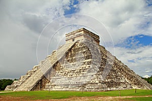 Chichenitza pyramids near merida in yucatan mexico II photo