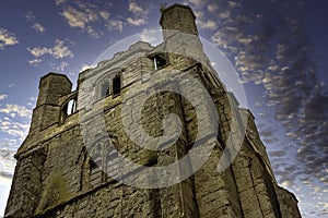 Chichester Cathedral Cathedral Church of the Holy Trinity free-standing medieval bell tower known as campanile in Chichester, We