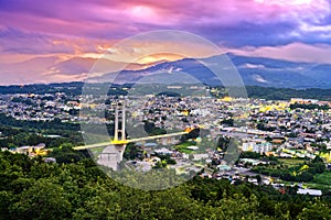 Chichibu, Saitama, Japan City Skyline