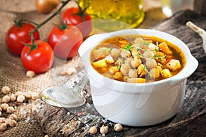 Chick pea stew