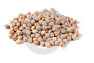 Chick-peas, isolated