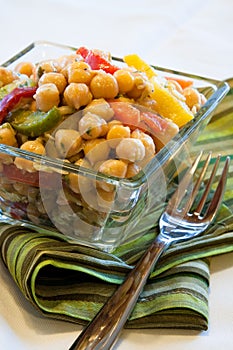 Chick peas salad