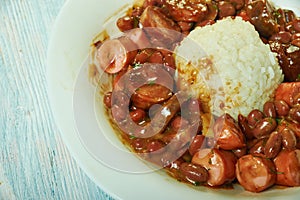 Chicken Andouille Sausage with Red Beans and Rice