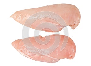 Chicken breast fillets uncooked photo