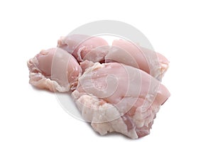 Chicken breast isolated on with