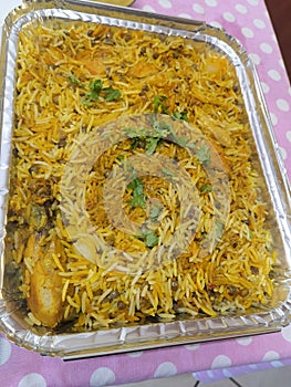 chicken breyani Basmati