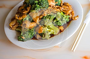 Chicken and Broccoli