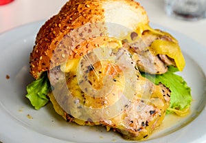 Chicken burger