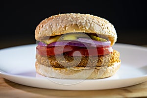 Chicken burger  fast-food