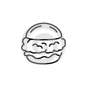 Chicken Burger Icon
