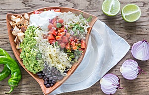 Chicken burrito bowl