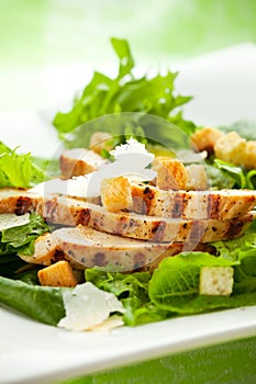 Chicken Caesar salad photo