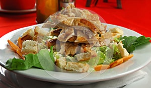 Chicken caesar salad