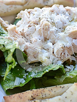 Chicken caesar salad