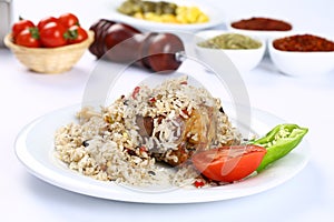 Chicken Casserole & Rice