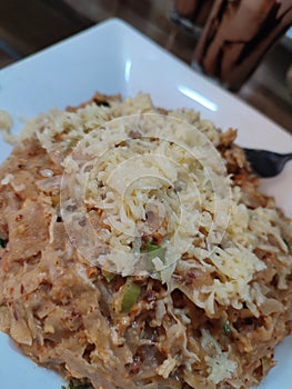 Chicken Cheese kottu