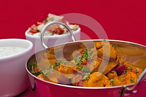 Chicken and chickpea curry