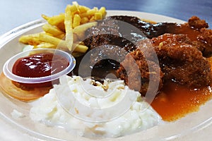 Chicken Chop Set