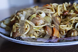 Chicken chow mein