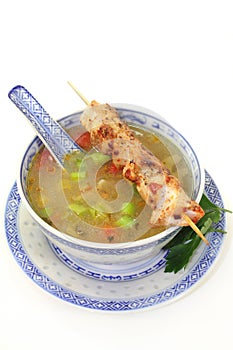 Chicken consomme