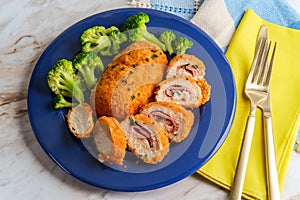 Chicken Cordon Bleu Broccoli