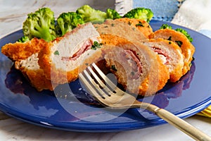 Chicken Cordon Bleu Broccoli