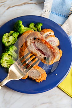 Chicken Cordon Bleu Broccoli