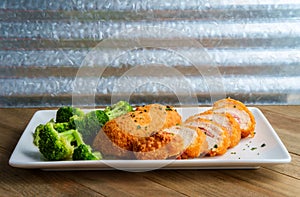 Chicken Cordon Bleu Broccoli